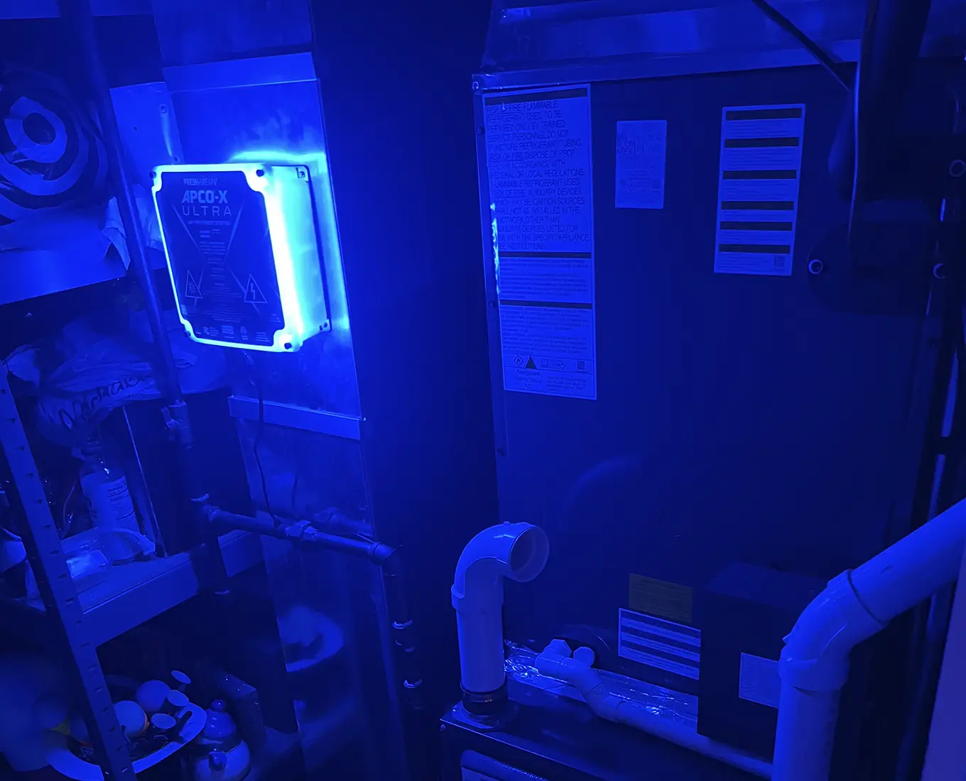 air quality treatment system using UVC lamps in O'Fallon IL