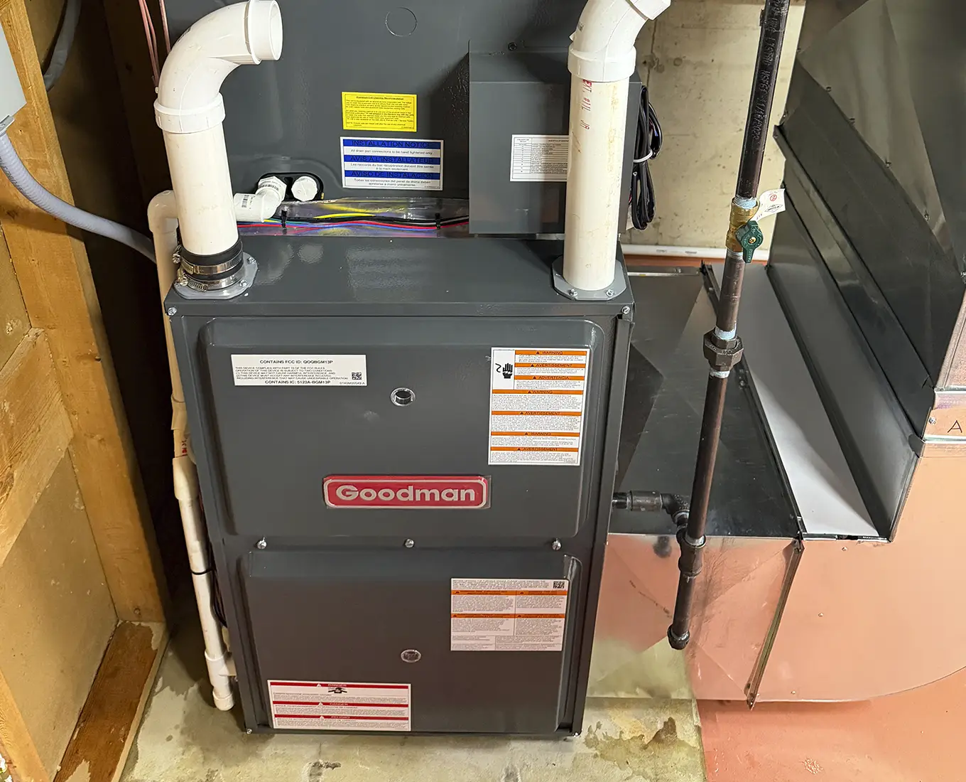 new furnace installation in the O'Fallon IL area