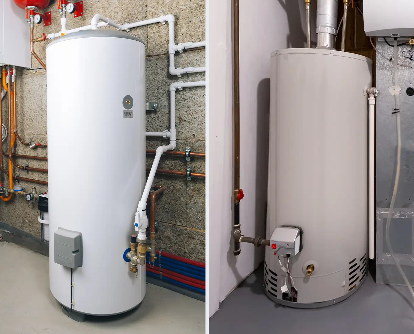 electric water heater vs. gas water heater Highland IL