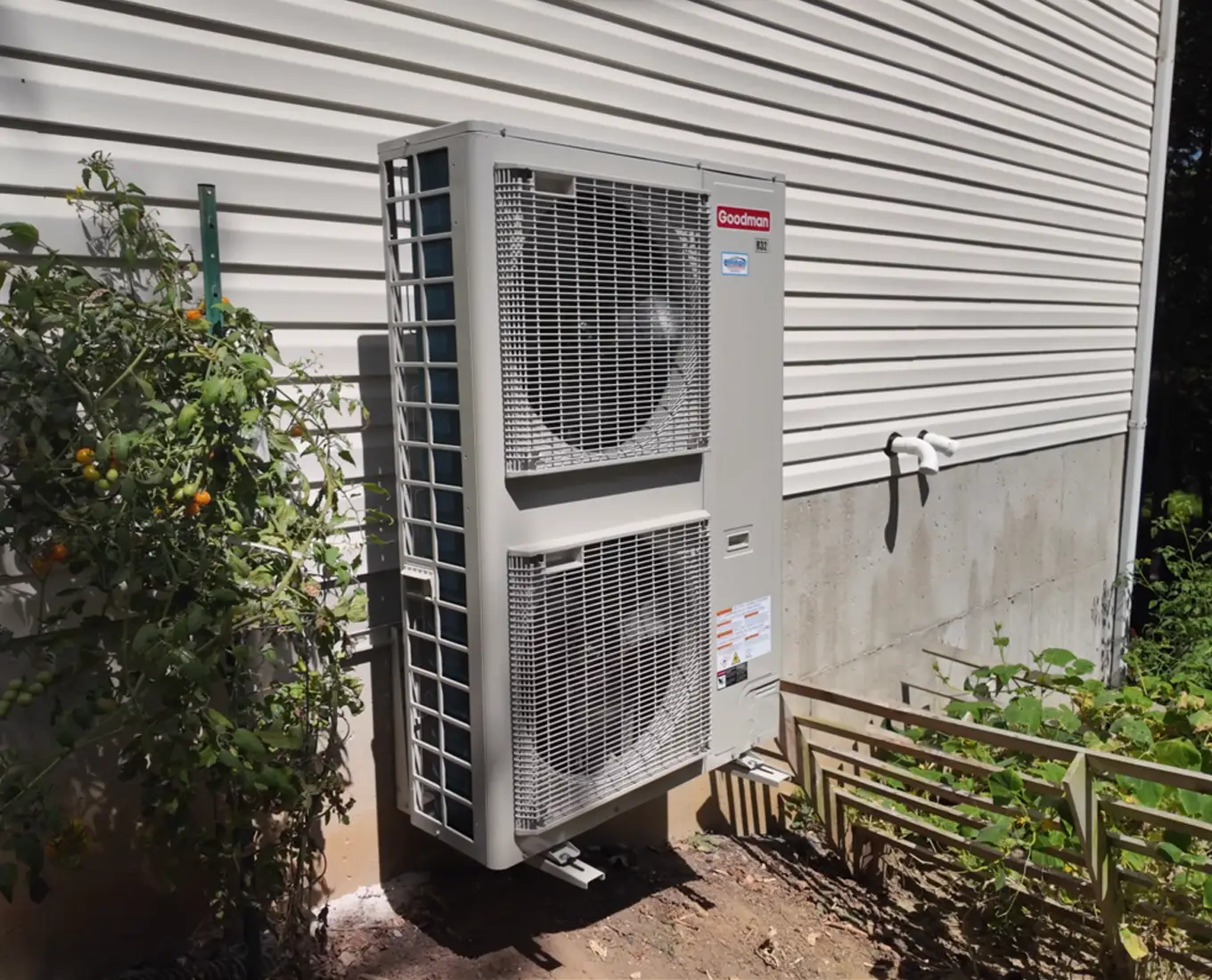 dual system heat pump for both heating and cooling services in Troy IL